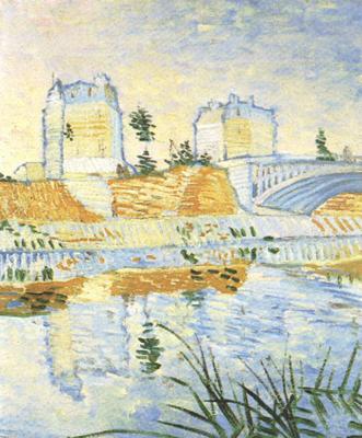  The Seine with the Pont de Clichy (nn04)